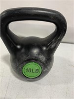 WORKOUT KETTLE BELL 10 POUNDS USED