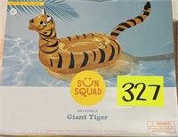 sun squd inflatable giant tiger 4ft 10in long