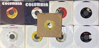 Letter O Mystery Lot Vinyl 45 Singles Set of 9