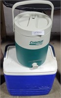 IGLOO COOLER & COLEMAN WATER COOLER