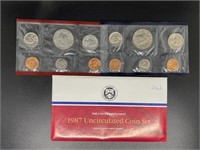 1987 U.S. Mint Uncirculated Coin Set