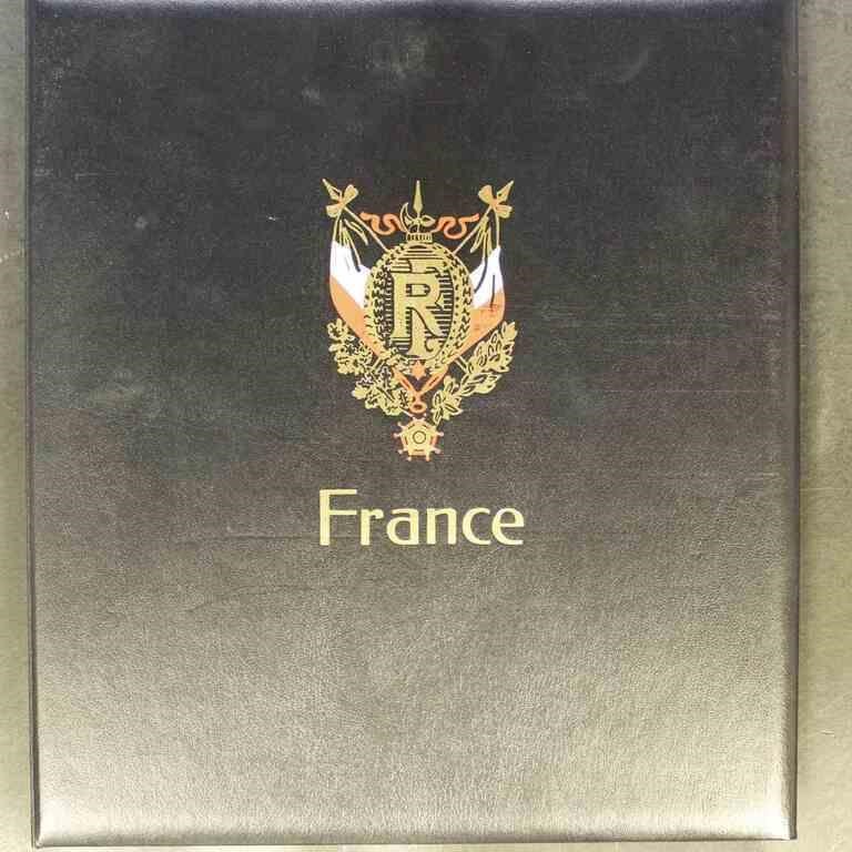 France Stamps, 1980s in DAVO Album with slip cover