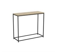 ($69) Safdie & Co. Console Table Dark Taupe