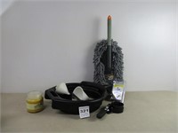 CAR ACCESSORIES + CANDLE - OIL CHANGING SET