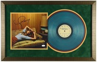 Autographed Taylor Swift Vinyl Display