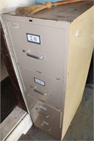 4 DRAWER FILING CABINET & CONTENTS OF UPPER CARS,