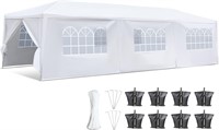 SereneLife SLTET30 Shelter with 4 Walls  White