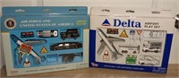 Air Force One & Delta Die Cast Sets