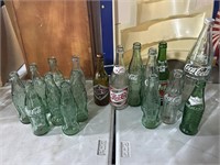Vintage Coke, Pepsi, bottles, etc.
