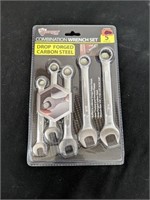 NEW 5 piece combination wrench set