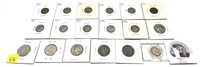 Lot, US / World coins and tokens, 19 pcs.