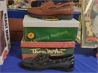 TWO PAIRS OF MENS BOAT SHOES