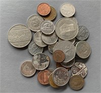 Lot-Misc. Foreign and Domestic Coins