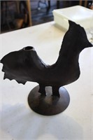 Vintage Metal Chicken Figurine