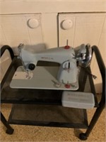 White sewing machine accesories