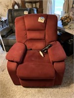Serta electric recliner chair with remote