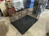 Large wire dog crate 42" L x 28" W x 31" H