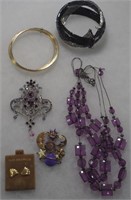 COSTUME JEWELRY 6 BRACELETS NECKLACES BRACELETS