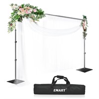 EMART Heavy Duty Backdrop Stand 10x10ft(HxW)