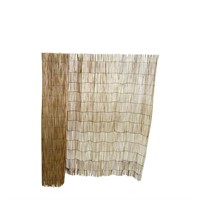 60 in. X 168 in. W Natural Bamboo Reed Fence