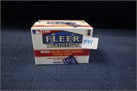 1999 Fleer Tradition Baseball Trading Cards