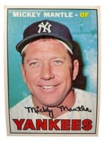 1967 Topps Baseball No 150 Mickey Mantle