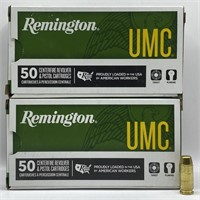 (II) Remington UMC 40 S&W Centerfire Cartridges