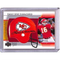 2004 Ud Sweet Spots Len Dawson Auto