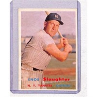 1957 Topps Enos Slaughter