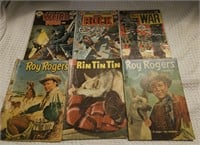 Lot of 6 Comic Books Roy Rogers Sft. Rock