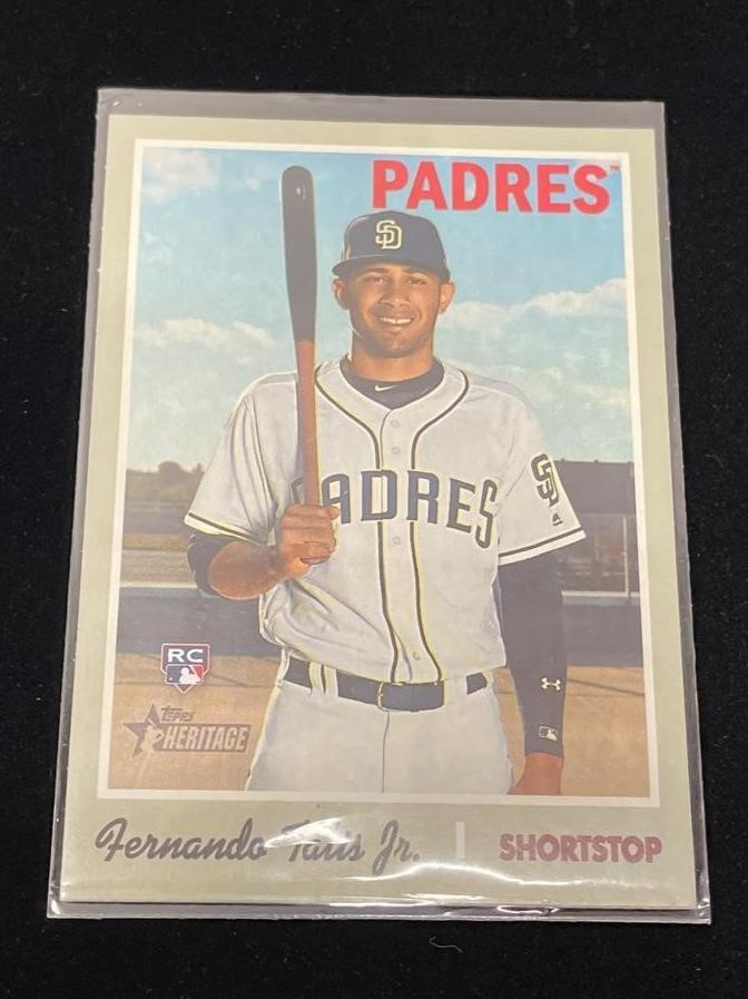 Fernando Tatis Jr Heritage Topps 2019