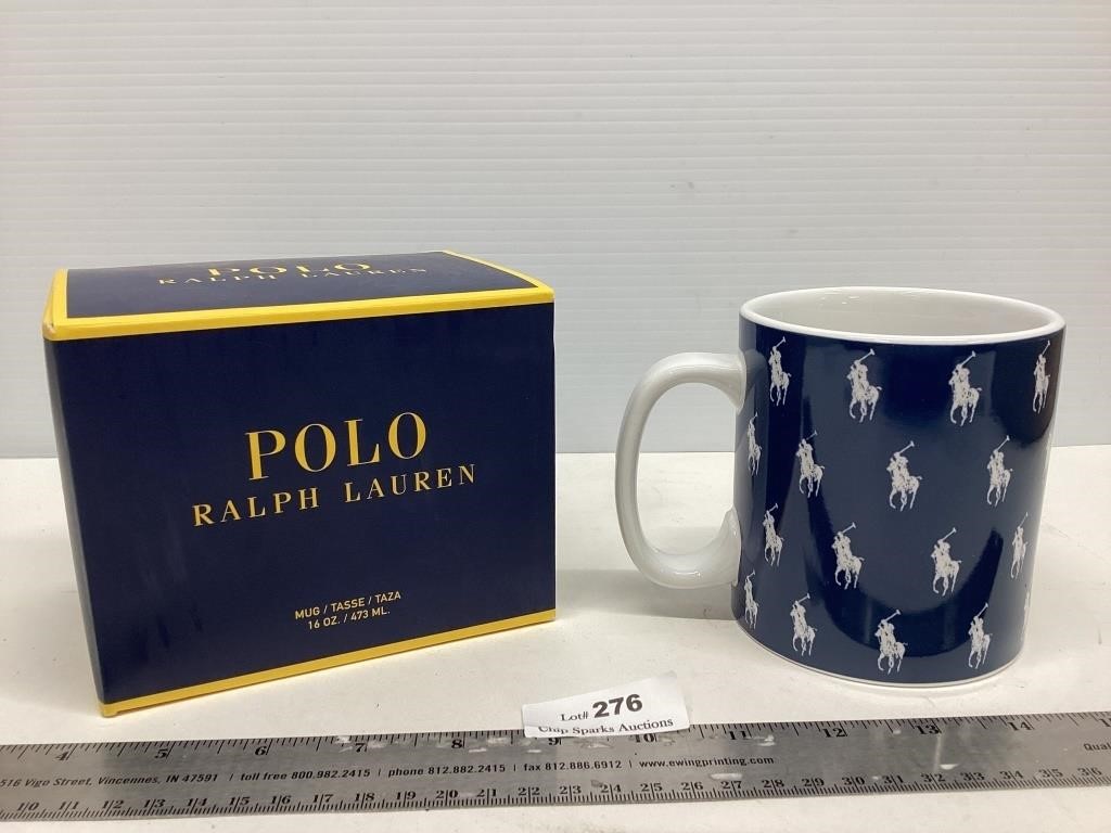 Polo Ralph Lauren Pony Coffee Mug