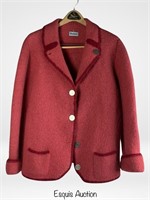 Retro Lady's Wallach Austrian 100% Wool Jacket