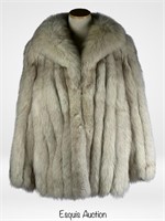 Vintage Lady's Genuine Fox Fur Coat Marshall Field