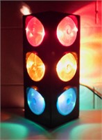 * 12-1/2" Tall Traffic Light - Works, The Yellow