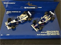 Hill Villeneuve Williams 1:43 Minichamps Cars