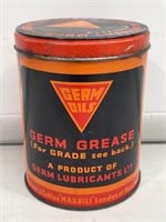 Germ Oils 1lb Grease Tin