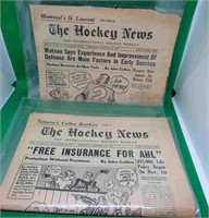 The Hockey News 1957 November 16 & 23 Magazines