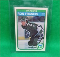 Ron Francis 1982-83 O-Pee-Chee Rookie Card #123