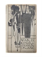 STEPHEN CRANE First Edition, War Is Kind