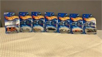 7 miscellaneous hot wheels from 2004 new on