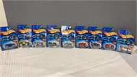 9 miscellaneous hot wheels from 2004 collectors