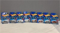 8 miscellaneous hot wheels from 2004 collectors