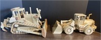 Wooden Model of Tractor & Bulldozer