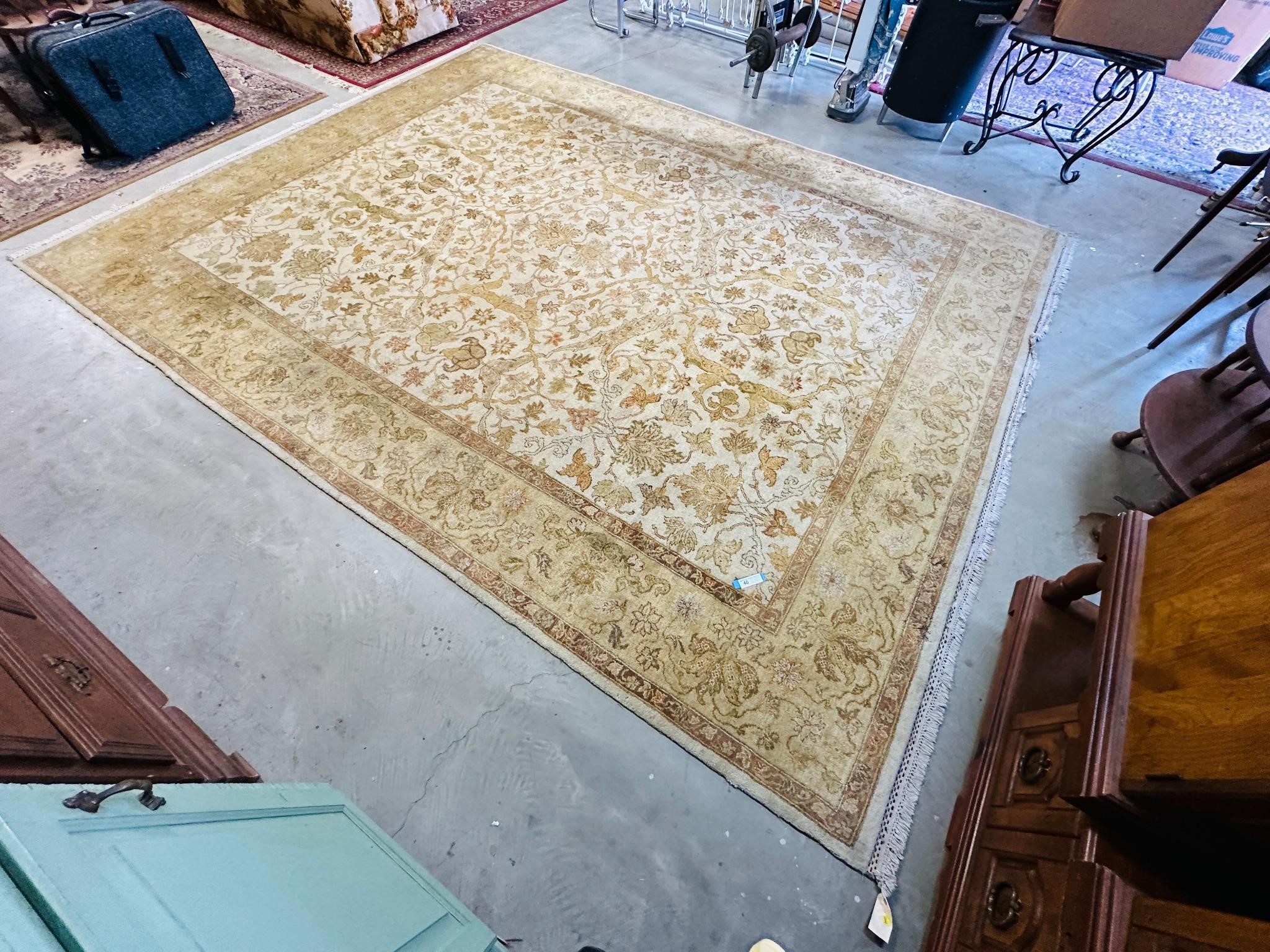 9' x 12' Vintage Area Rug