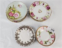 Hand painted Nippon Butter Plates