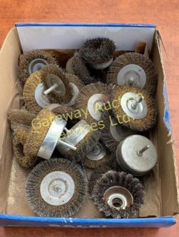 Assorted wire wheels