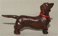 Vienna Cold Painted Bronze Dachshund Weiner Dog
