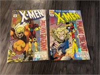 X-Men Marvel Comic Books Set of 2