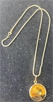 1/20 12kt necklace 1988 loonie